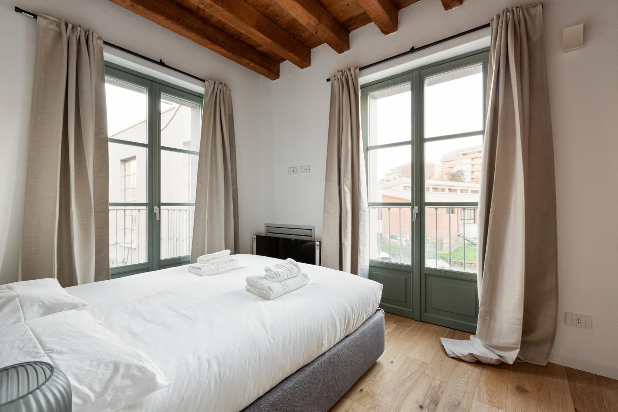 Modern Apartment In Milan With Balcony Dış mekan fotoğraf